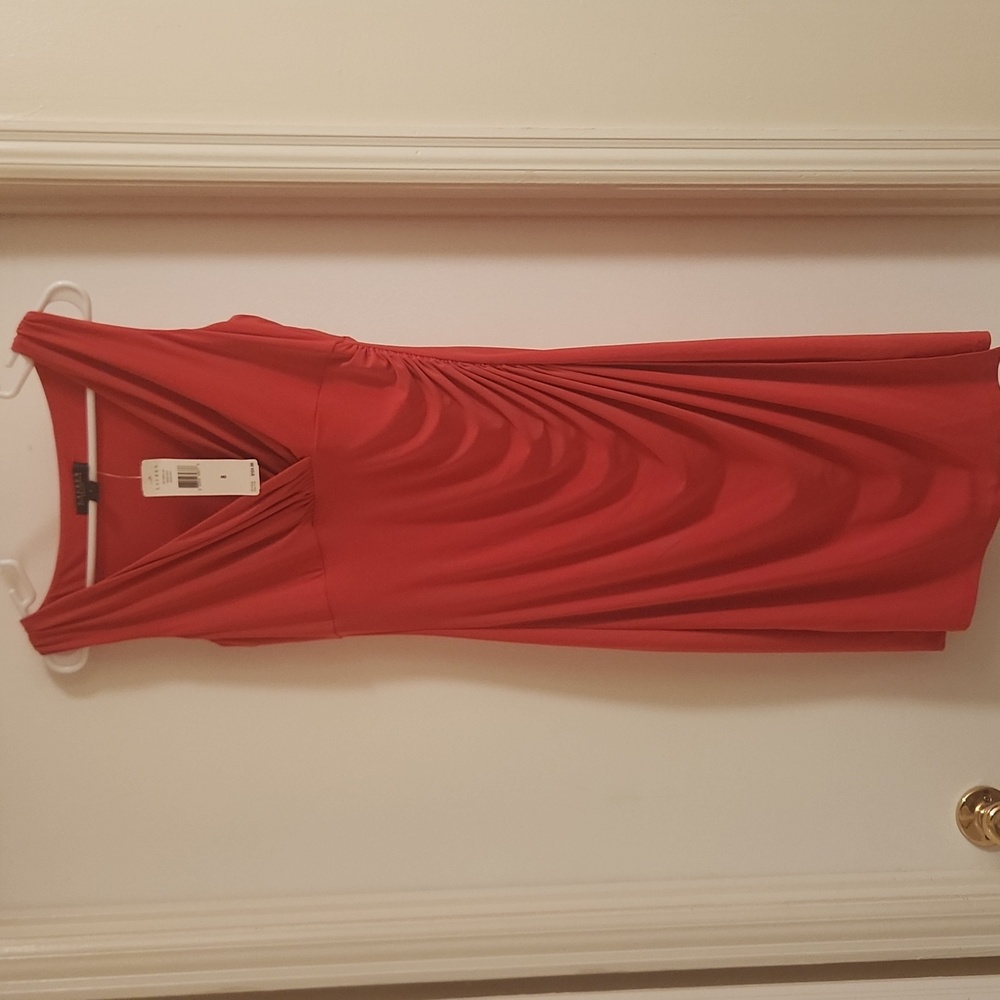 Ralph Lauren NWT Hot Pink Dress Size 8- $124 Retail - Picture 2 of 3